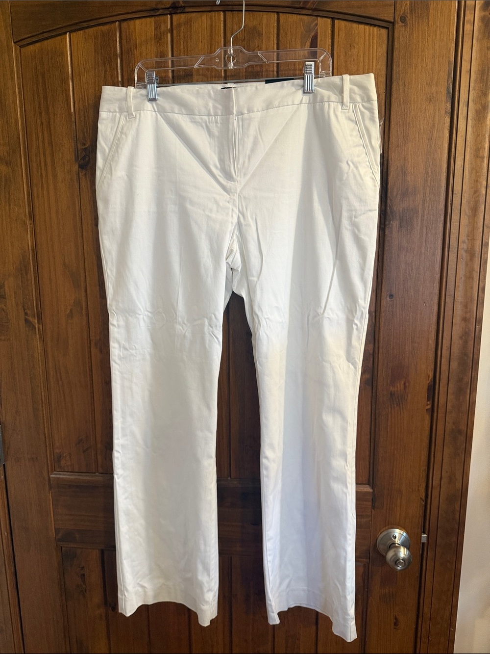 attention Wide Leg Pants in White